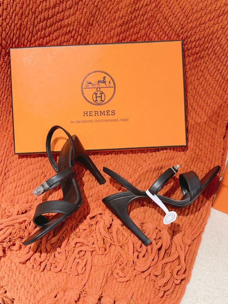 Босоніжки Hermes Glamour на підборах 9.5 см фото 5