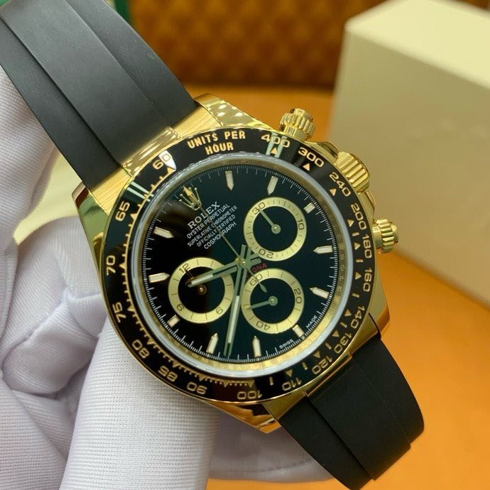 Clock Wrist ROLEX Cosmograph Daytona Black Warrior 40 mm M126518LN-0008 фото 8