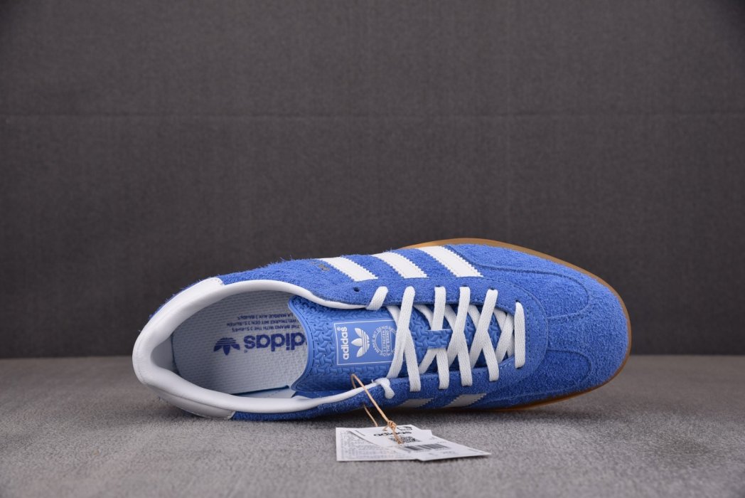 Кроссовки Gazelle Indoor Blue Fusion Gum фото 3