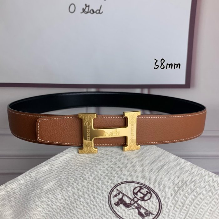 Belt leather 3.8 cm