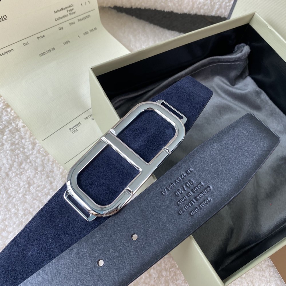 Ремінь шкіряний 40 мм фото 5