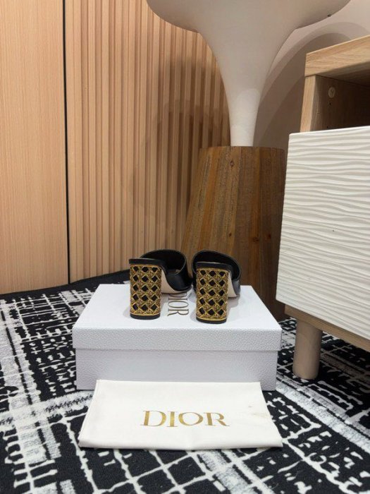 Босоніжки Dior Icon на товстому фото 5