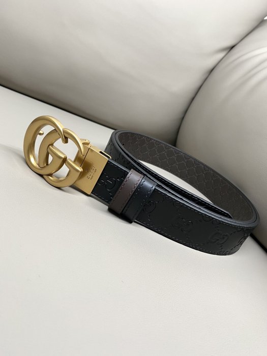 Belt leather bilateral 3.5 cm