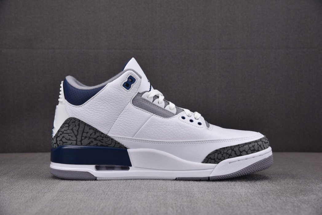 Кроссовки Air Jordan 3 Midnight Navy CT8532-140 фото 2