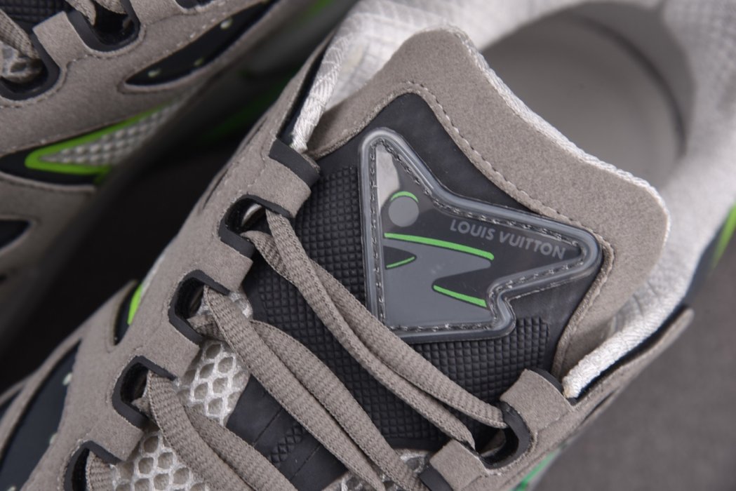 Кроссовки LOUIS VUITTON Runner Tatic Grey Green фото 9