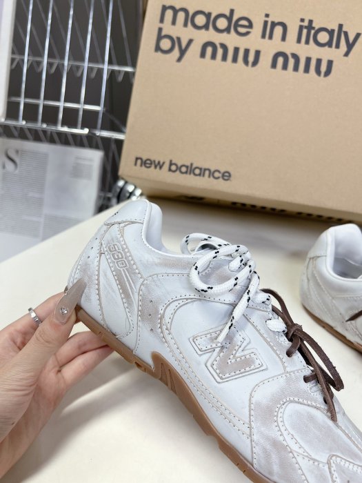 Sneakers women's Miu Miu x New Balance фото 8