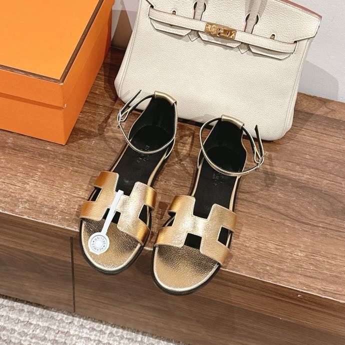 Босоножки Hermes Santorini