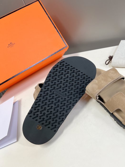 Шлепанцы Hermes Chypre фото 9