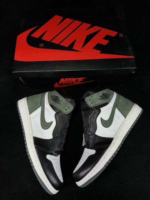 Кросівки Jordan 1 Retro High Clay Green Hombre фото 2