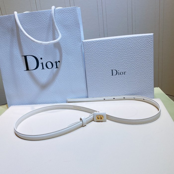 Belt female Dior Bobby 1.2 cm