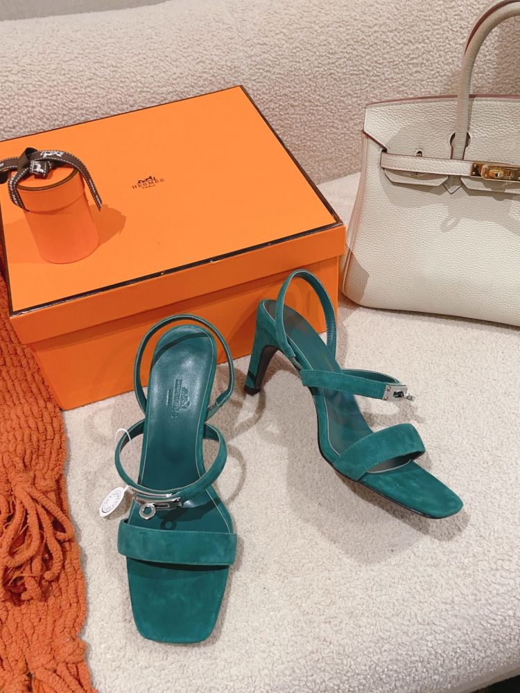 Босоножки Hermes Glamour на каблуке 7.5 см фото 3