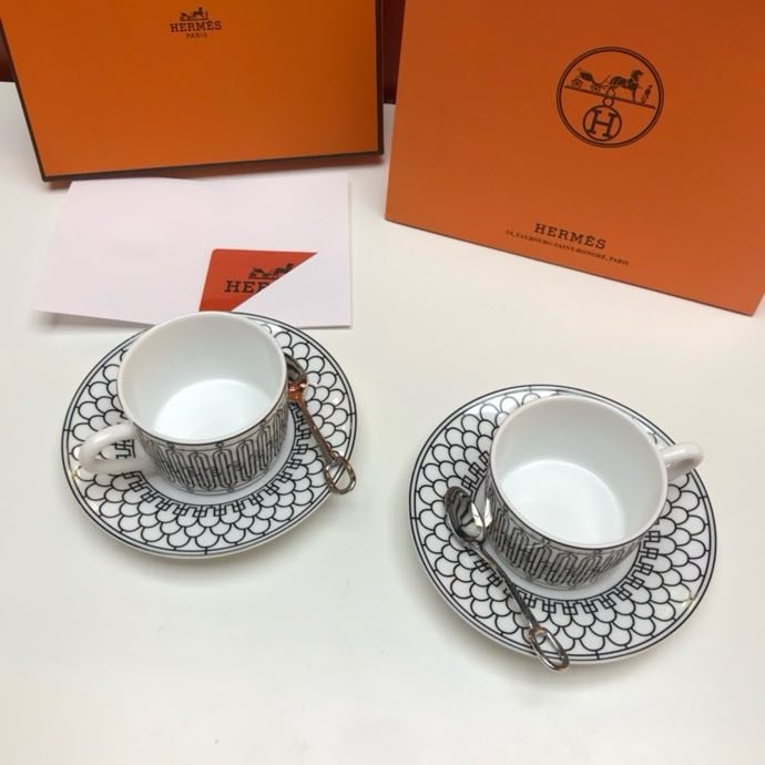 Набор посуды из костяного фарфора серии Hermes H-DECO фото 5