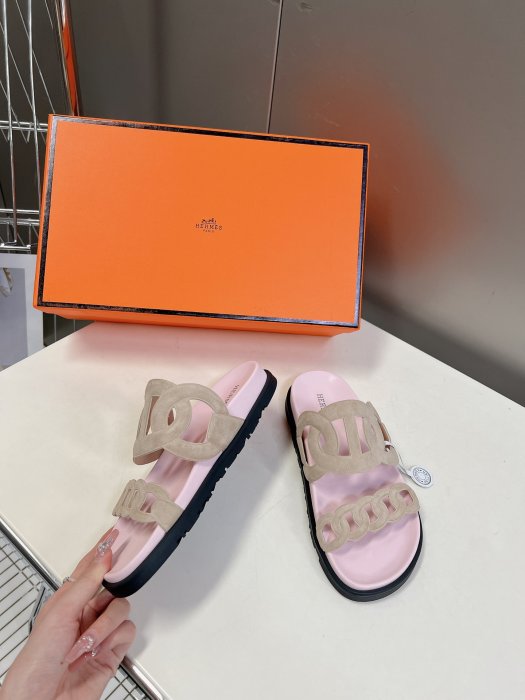 Шлепанцы Hermes Extra фото 4