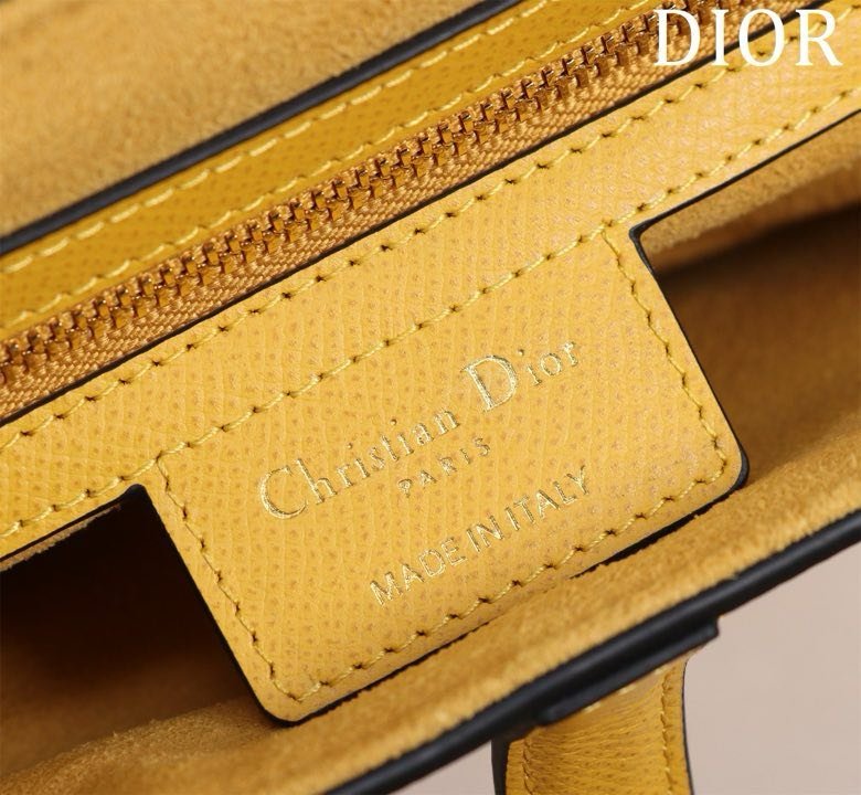 Сумка кожаная Dior Saddle 25 см фото 8