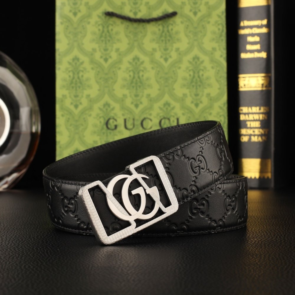 Belt leather 40 mm фото 6