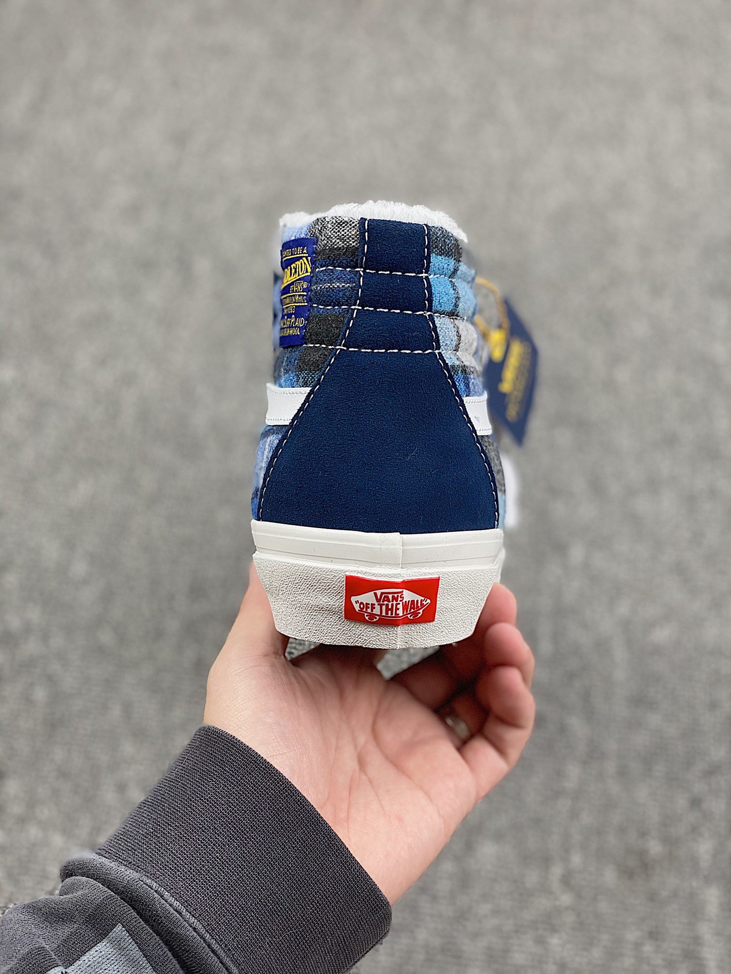 Кроссовки Sk8-Hi x Pendleton фото 7