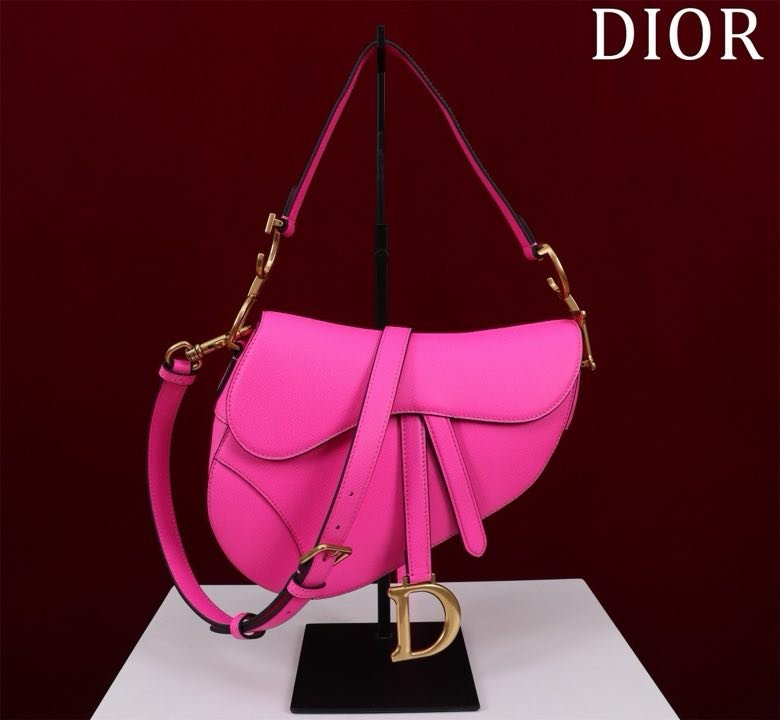 Сумка кожаная Dior Saddle 25 см