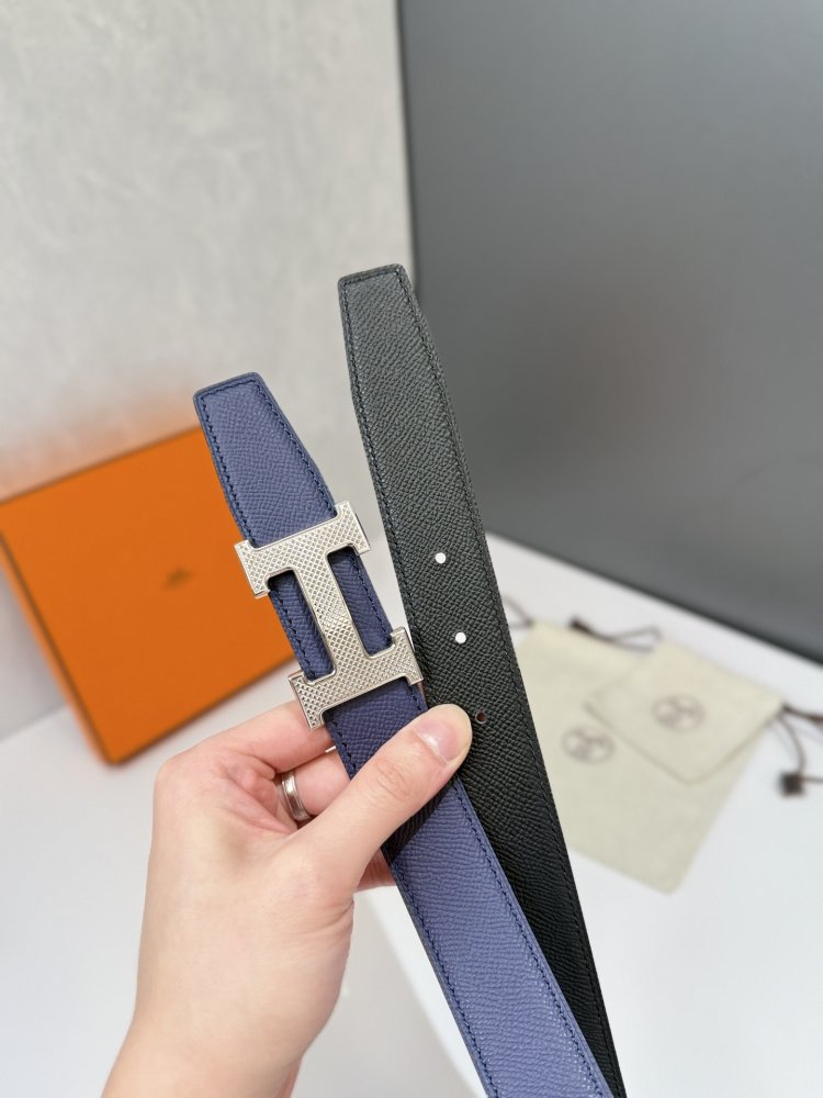 Ремень кожаный 32 мм фото 4