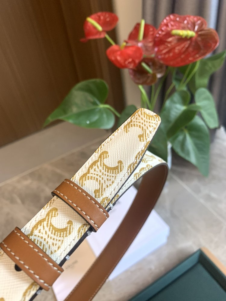 Belt leather 25 mm фото 7