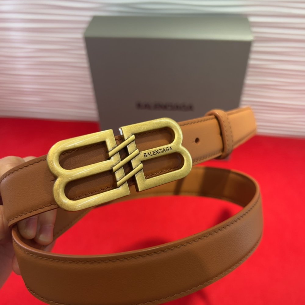 Belt leather 25 mm фото 7