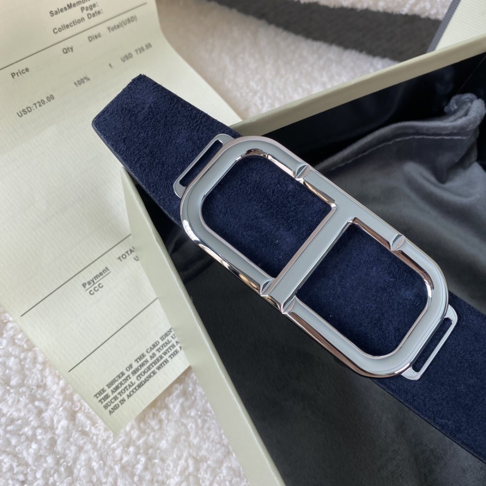 Ремінь шкіряний 40 мм фото 3