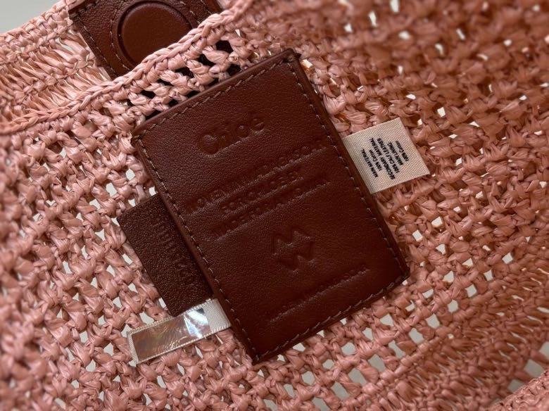 Плетені кругла сумка Chloe The Summer Banana 21 см фото 7