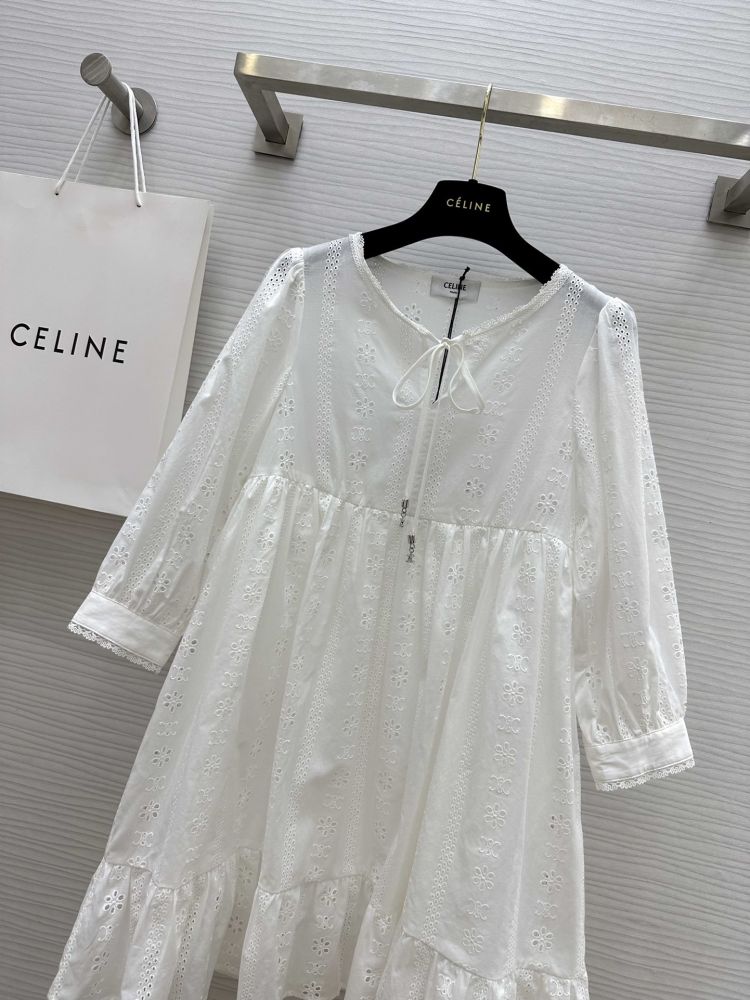 Stylish white dress фото 2