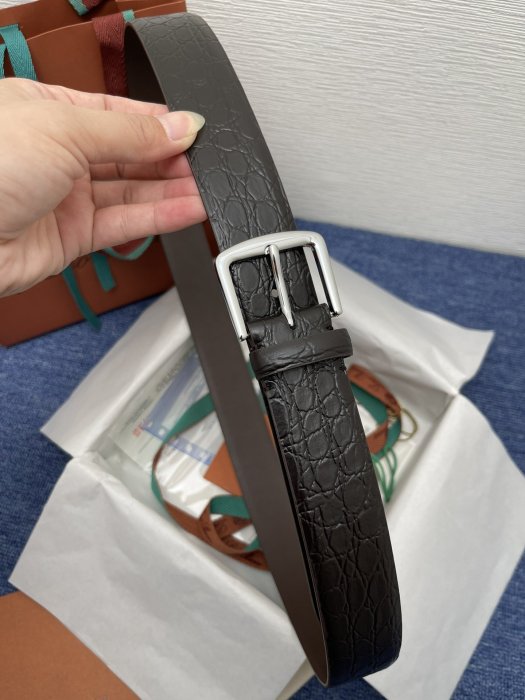 Belt leather 3.5 cm