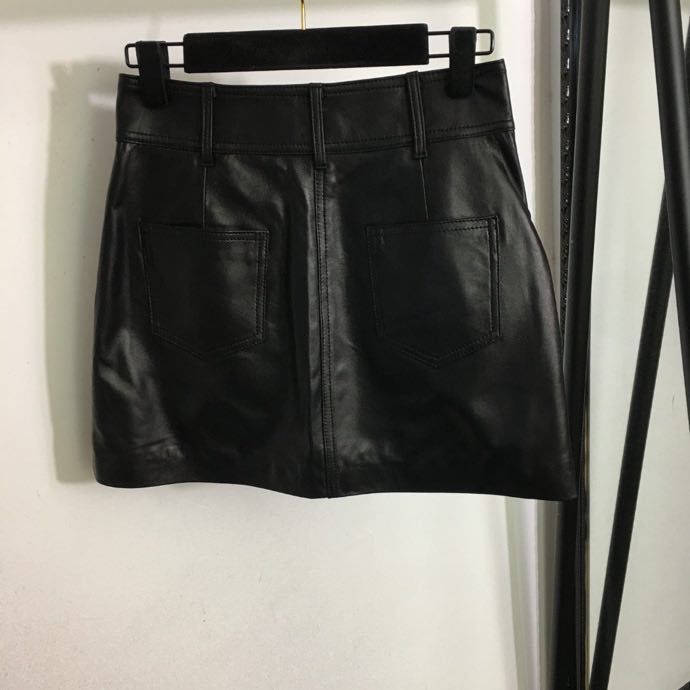 Skirt leather фото 7