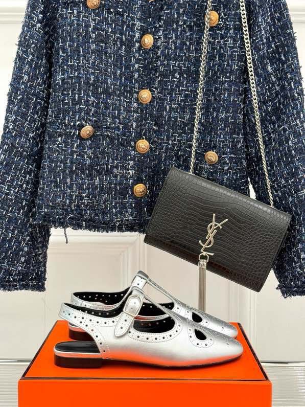 Мюли кожаные женские