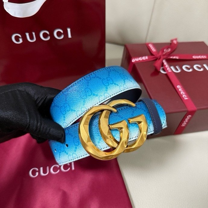 Belt leather 40 mm фото 6