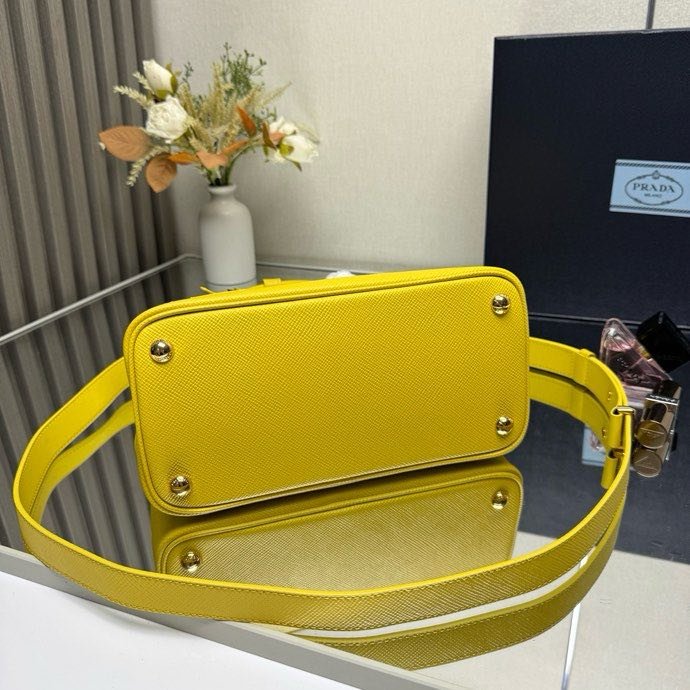 Сумка кожаная Double Bag mini 1BG443 25 см фото 8