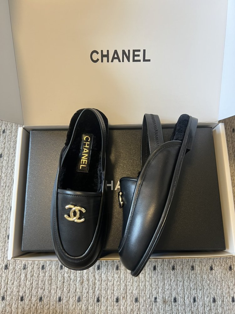 Лоферы Chanel 25A женские фото 4