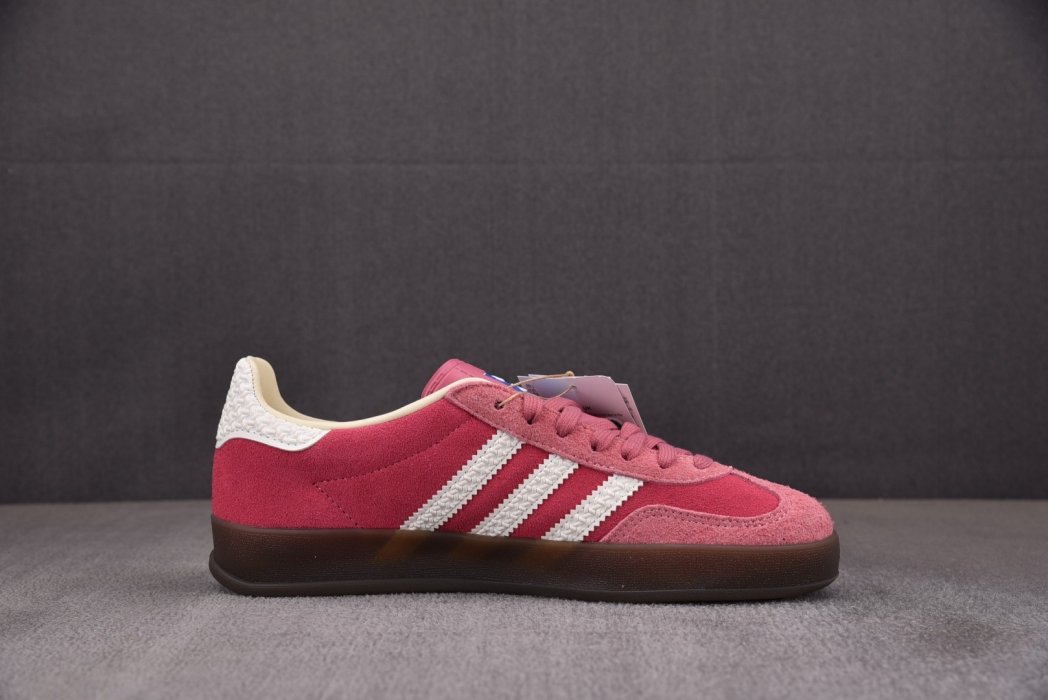 Кроссовки Gazelle Indoor Pink Cloud White фото 2