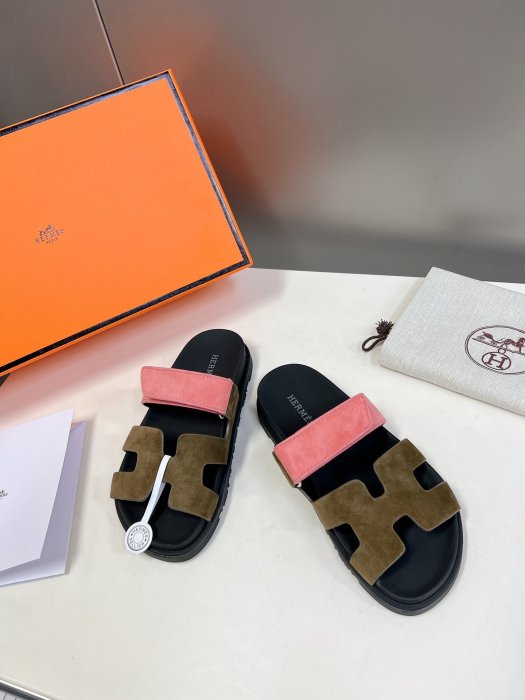 Шлепанцы Hermes Chypre фото 2