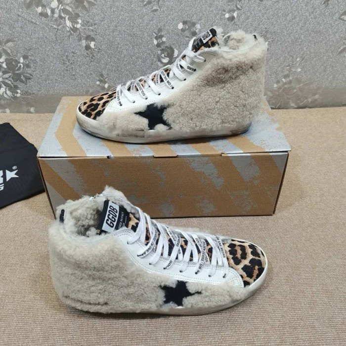 Кроссовки Golden Goose Super Star на меху фото 5