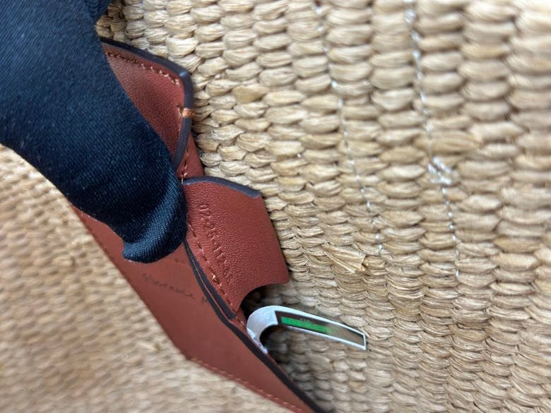 Солом'яний сумка 46 см фото 5