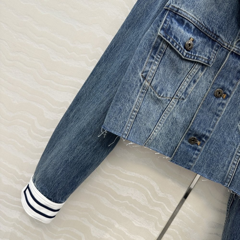 Jacket women's denim фото 6