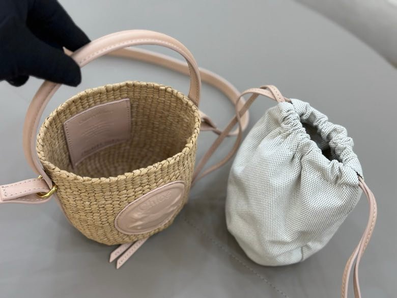 Солом'яний сумка Chloe S25 14 см фото 8