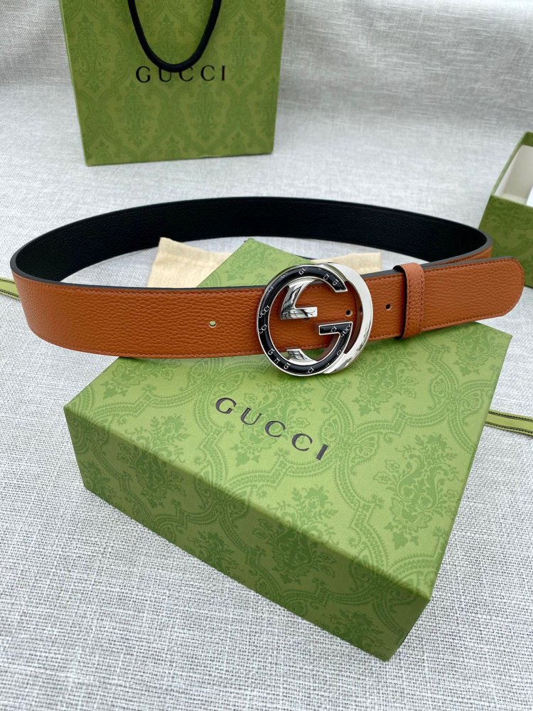Belt leather 38 mm