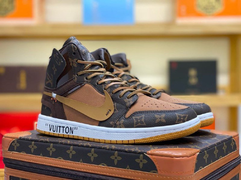 Кросівки Louis Vuitton x Air Jordan 1 Pinnacle фото 4