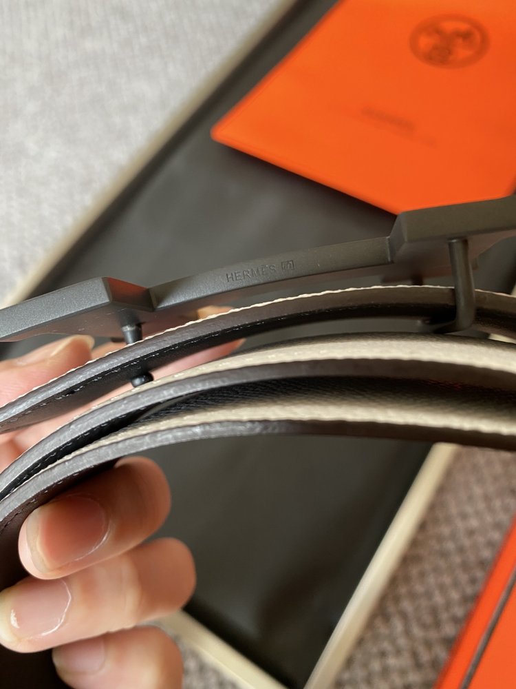 Belt leather 38 mm фото 4