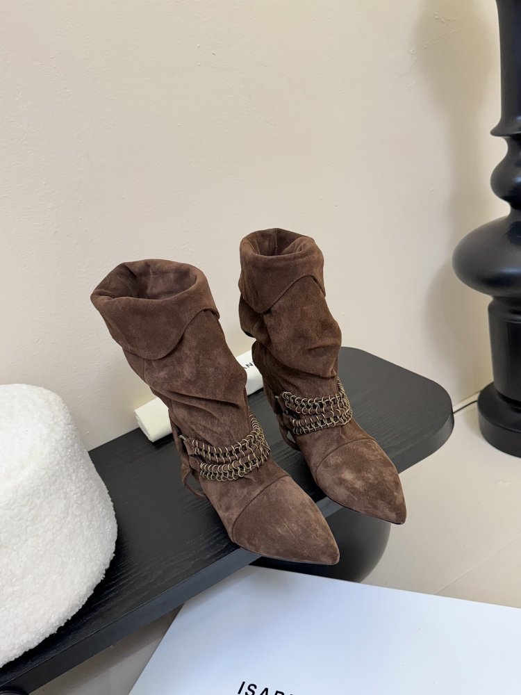 Чоботи шкіряні жіночі фото 2