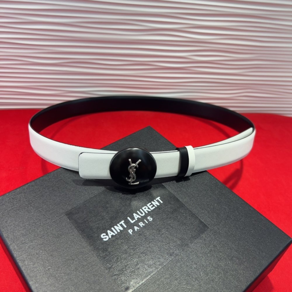 Belt leather 25 mm фото 4