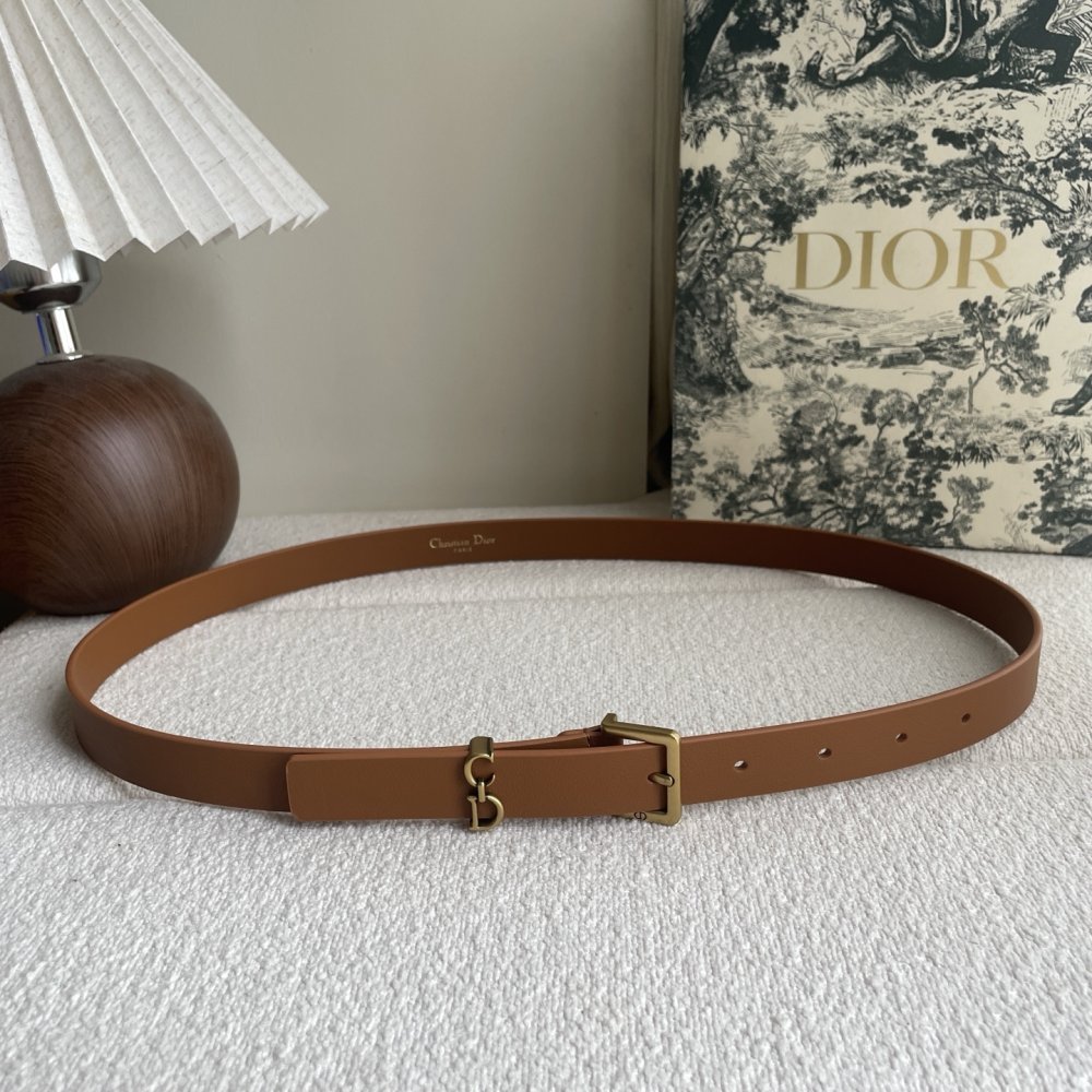 Belt leather 20 mm фото 3