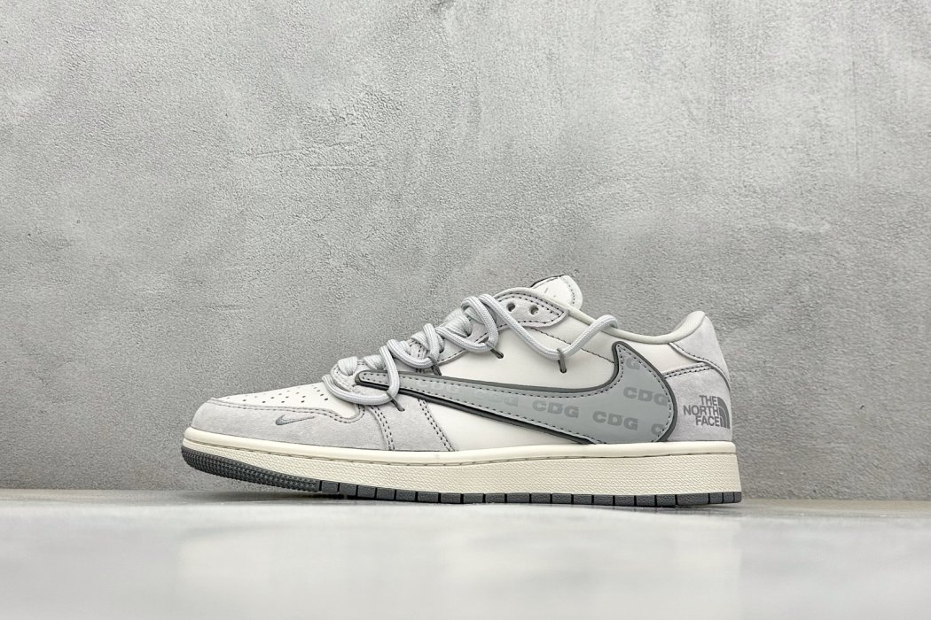 Кроссовки Travi Scott x Fragment Design x Air Jordan 1 Low