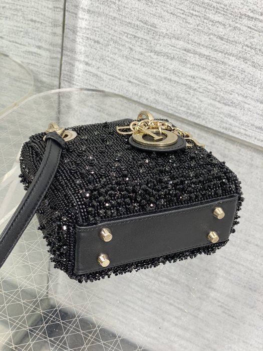 Сумка женская Lady Dior Micro 12 см фото 7