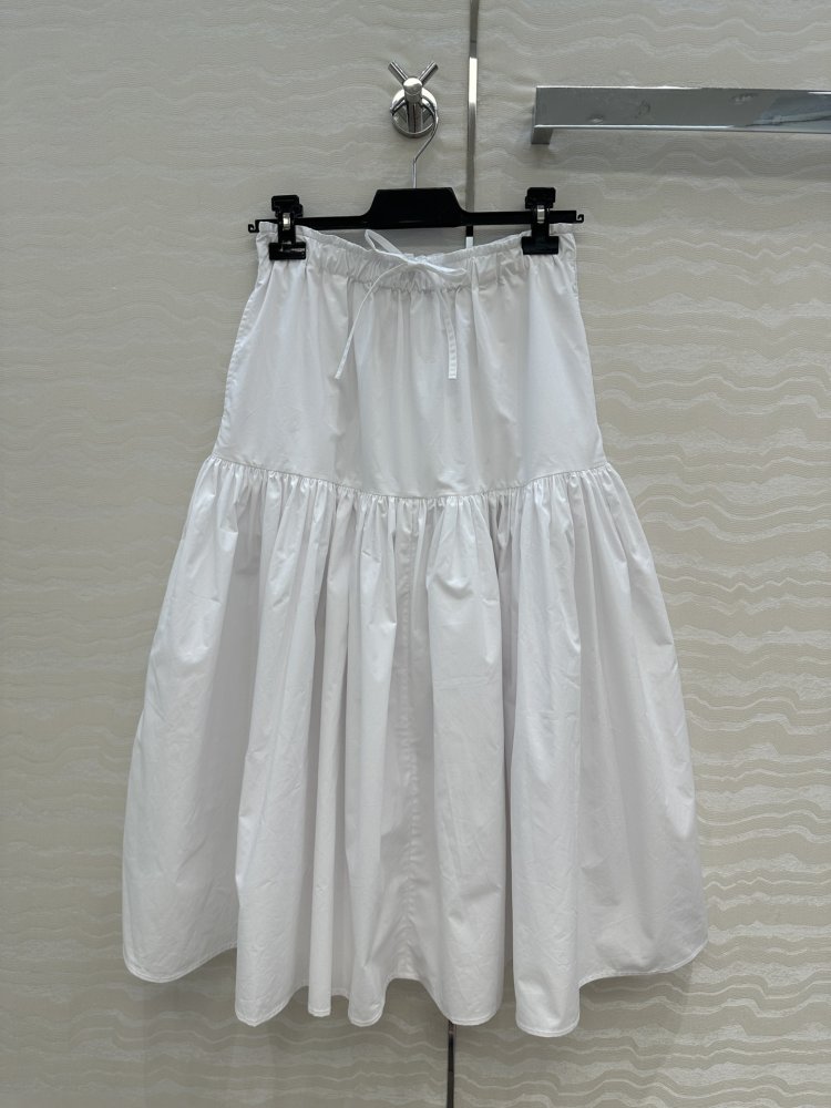 Длинная юбка на завязках