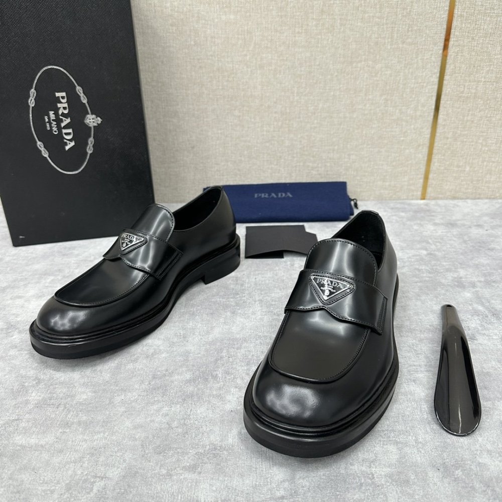 Shoes leather men's фото 6