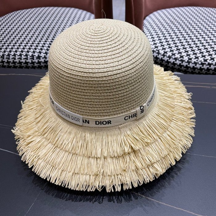 Hat women's wicker